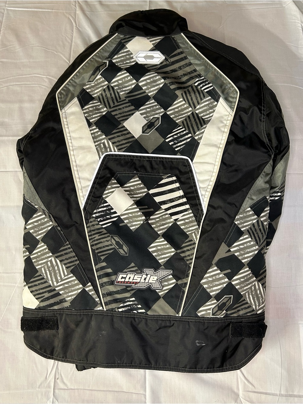 Castle X Racewear Textile Motorcycle Jacket Label L - Picture 2 of 3